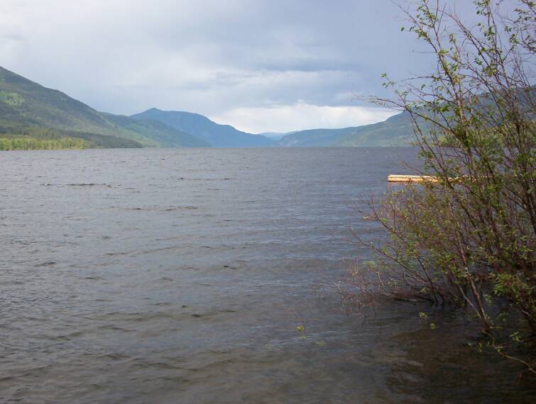 Mahood Lake, North view