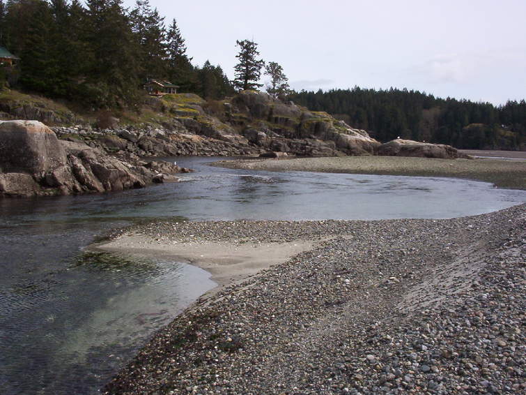 The inlet at Gorge Harbour