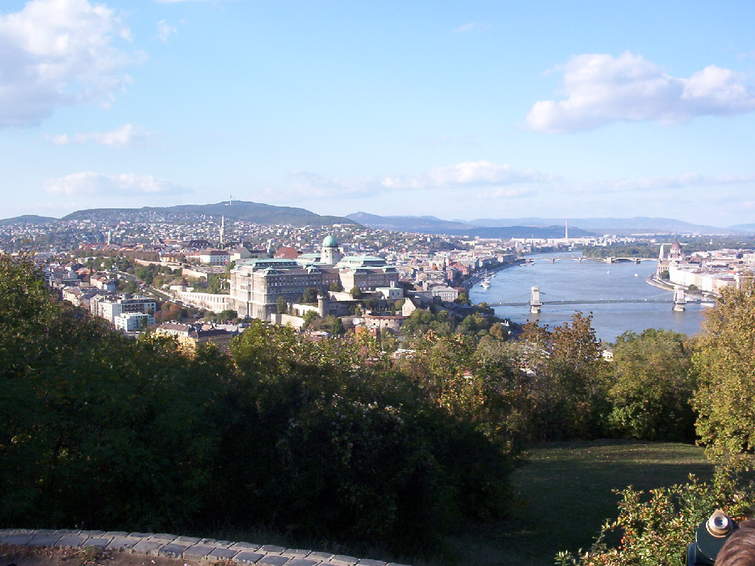 Budapest -- View of Buda and Danube