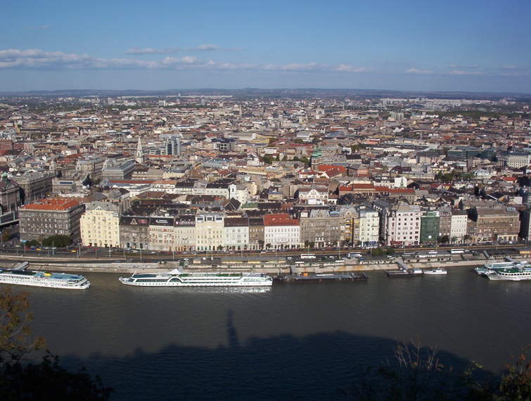 Budapest -- View of Pest from Buda