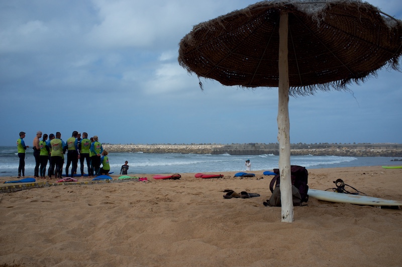 Surfing lessons