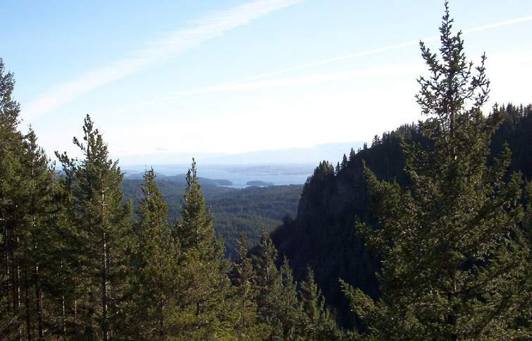 Chinese Mountains - View to South Peak