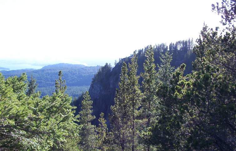 Chinese Mountains - View to South Peak