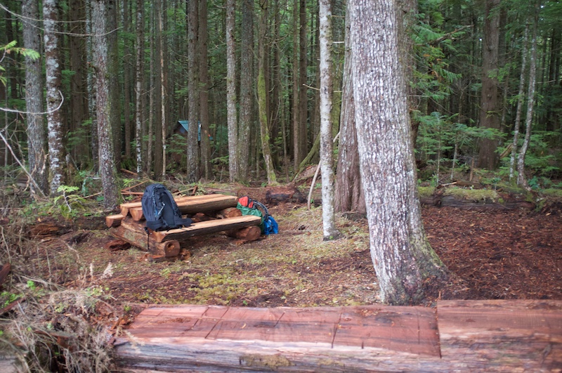 Campsite near 127km mark